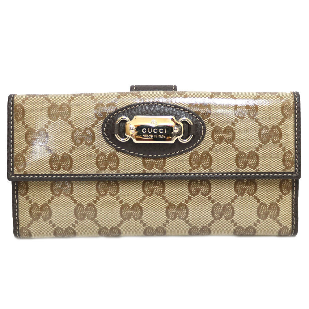Gucci GG Crystal Bi fold Wallet